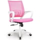 thumbnail image 1 of Silla de escritorio y ordenador NEO CHAIR ergonómica de malla rosa, 1 of 7
