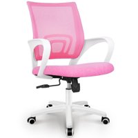 Silla De Escritorio Y Ordenador Neo Chair Ergonómica De Malla Rosa