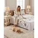 thumbnail image 3 of Piecera de Cama Texturizada con Bordado Botanico, 3 of 7