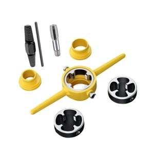 Bothyi - Kit Extractor De Tornillos Para Roscar Tuberías De Pvc, Accesorio Multifuncional, Extractor De Pernos, Macho De Roscar De 0,75 Pulgadas