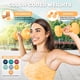 thumbnail image 5 of Mancuernas Yes4All recubiertas de vinilo de 1.36 kg, naranja intenso, par, 5 of 6