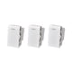 thumbnail image 1 of Pack 3 Modulo Interruptor 9/12 10A 250V Blanco, 1 of 4