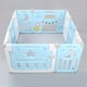 thumbnail image 4 of Corral de Seguridad Bebe Multiformas 8+2 Plegable Celeste, 4 of 7
