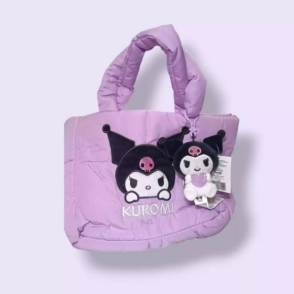 Cartera Kuromi Con Peluche