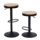 thumbnail image 2 of Reposapiés Taburete Regulable Silla Bar Ajustable Giratorio 360° Rustica Vintage, 2 of 8