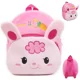 thumbnail image 1 of Baby Girls Backpack Kids Cute Plush Backpacks Baby School Bags 3D Cartoon Animal Book Bag for Boy Girl Mini Toddler Bag 0-4Y, 1 of 3