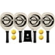 thumbnail image 1 of Raquetas De Pickleball Palas De Pickleball Duraderas Para El Juego De Entrenamiento De Jugadores Con 4 Bolas, 1 of 1