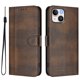thumbnail image 1 of Funda Cartera para iphone 15 Protección 360° con Ranuras para Tarjetas y Soporte Marrón, 1 of 6