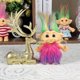 thumbnail image 4 of Muñeca Troll Yintlilocn vintage de 7.5 pulgadas con vestido para niños, 4 of 8