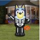 thumbnail image 1 of Esqueleto inflable de Halloween con forma de Bluey, 150 cm, decoración para exterior/interior, 1 of 5
