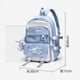 thumbnail image 2 of Anime Sanrioed Plush Toy Cinnamoroll Backpack Children Girl Boy Blue Schoolbag Kawaii Student School Bag Computer Large Gift, 2 of 3
