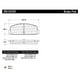 thumbnail image 2 of Pastillas Freno para auto Mazda 6 2002-2008 Trasero, 2 of 3