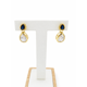 thumbnail image 3 of Aros Riviera con Baño de Oro 18K, 3 of 4