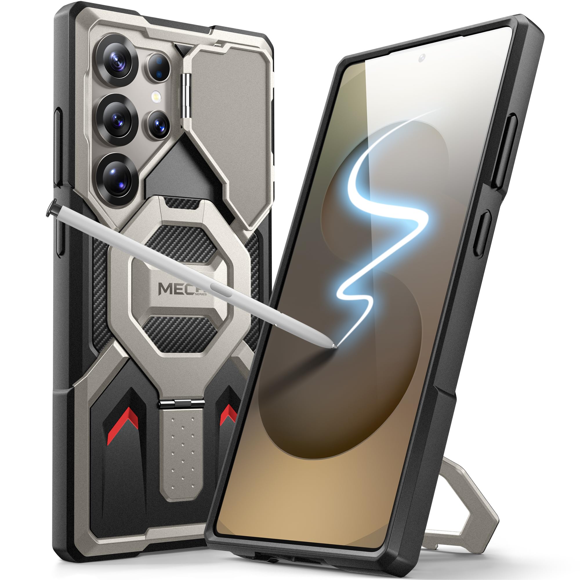 Funda Magnética Tongate Samsung Galaxy S25 Ultra Gris Titanio