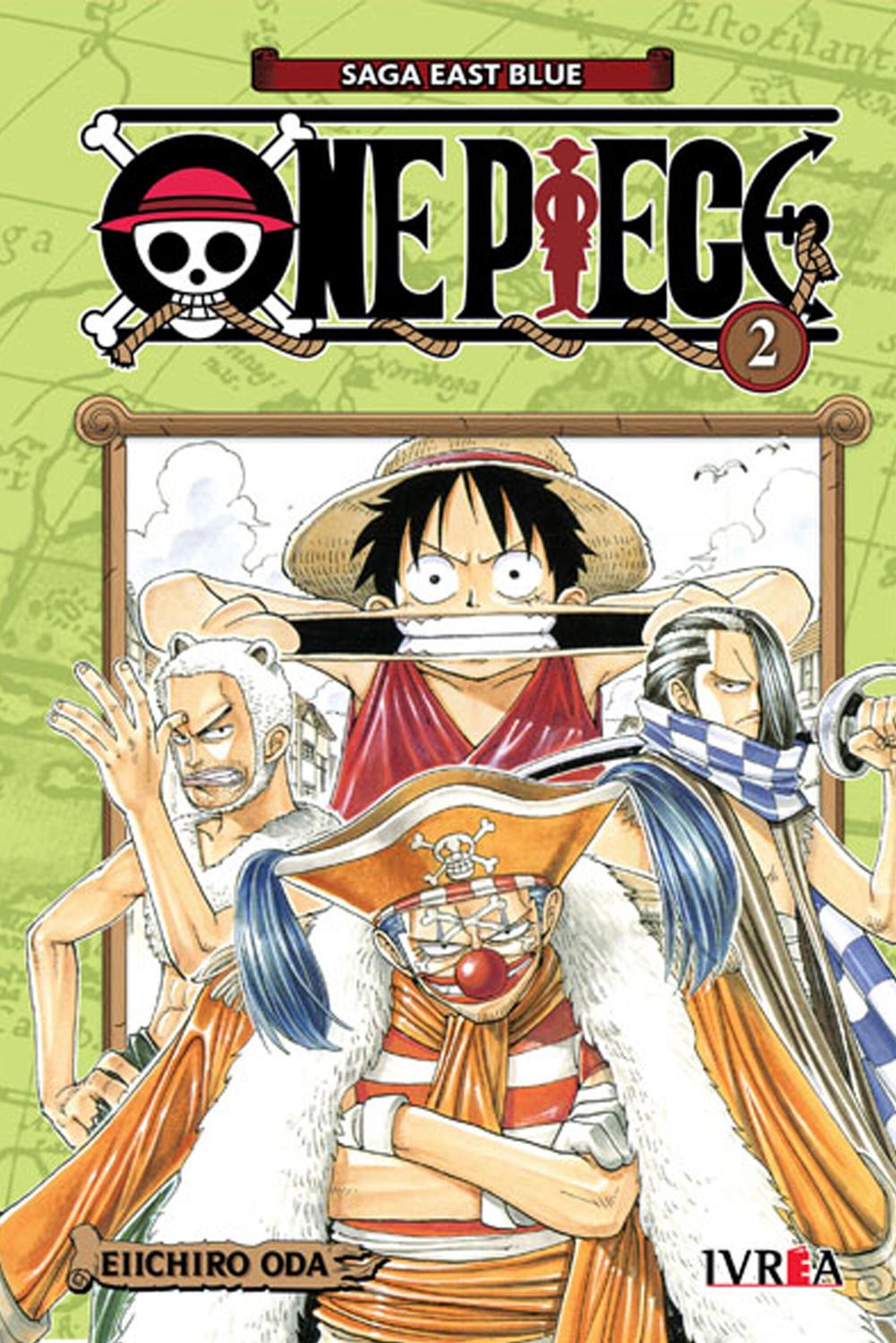 Manga One Piece 02 Ivrea Argentina