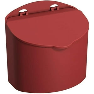 Salero De Plástico Coza 0.50 Kg Rojo Bold