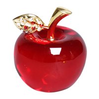 Magideal - Figuras De Manzanas Pisapapeles Manzanas Coleccionables Estatua Decoración Manzanas Pisapapeles Para El Hogar Oficina Cumpleaños Boda Día De La Madre