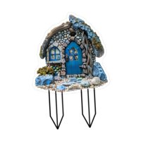 Magideal - Estaca Decorativa Para Jardín De Casa, Decoración De Plantas En Maceta, Adorno De Césped 2D, Decoración Artística De Patio Para Paisajismo, Césped Int