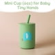 thumbnail image 1 of 6oz Mini Water Cup For Kids, Learning Drinking Portable Unbreakable Training Cup With Straw & Lid For Toddler Beginner Drinking Water, Food Grade Silicone Baby Water Bottle, BPA FREE First-Stage Prac, 1 of 3
