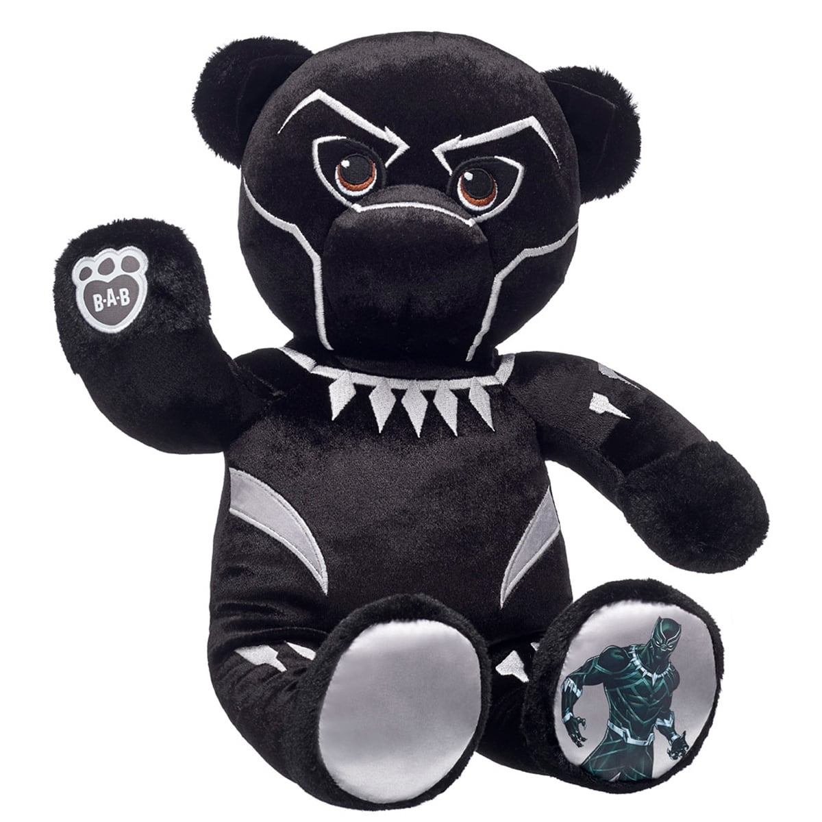 Peluche Build A Bear Pantera Negra Marvel 30 Cm