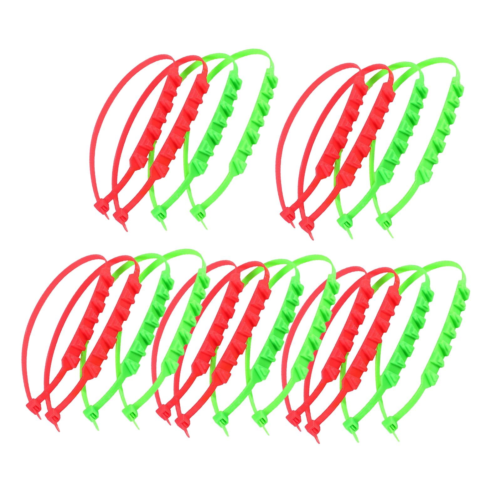 Magideal - 20x Cinturón De Cable Para Neumáticos, Cadenas Para Neumáticos De Motocicletas Cadena De Tracción Cadenas Para Nieve Cadenas Para Barro Para Deportes