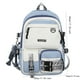 thumbnail image 4 of Stylish Nylon Student Backpack with Color Contrast & Multiple Pockets - Perfect for School & Travel!, 4 of 5