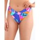 thumbnail image 1 of Bikini tanga en V estampado azul, 1 of 4