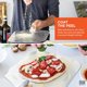 thumbnail image 3 of Pala para pizza de aluminio OUII de 12 x 14 pulgadas, 3 of 3
