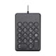 thumbnail image 3 of USB 18 Teclas Numpad Teclado Universal Durable Plug And Play Elegante Negro, 3 of 5