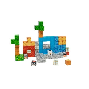 Juego Bloques Magnéticos 89Pcs Mineblocks Aventura Bandú Multicolor