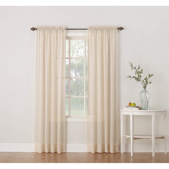 Cortinas Nº 918 Reno Beige, paquete de 2