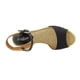 thumbnail image 3 of Sandalia con cuña Lucky Brand Kyndra para mujer, color negro, 3 of 5