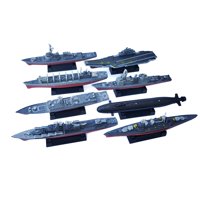 Magideal - Portaaviones 4D De 8 Piezas, Modelo De Juguete, Kits De Construcción, Artesanía Sin Terminar, Hobby, Rompecabezas, Vehículos, Juguete Para Adultos, Es