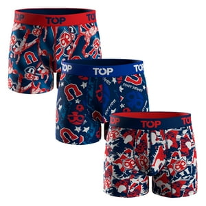 Top - Bóxer Medio Algodón Universidad De Chile Pack 3 C7