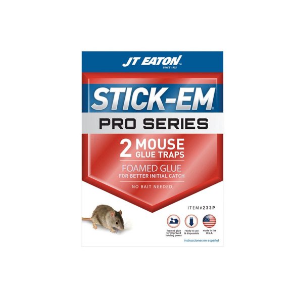 Mouse Glue Trap J T Eaton PRO, paquete de 2 unidades