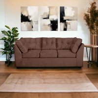 Muebles Mpr - Sofá Bonsai Felpa Café