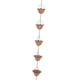 thumbnail image 3 of Cadena De Lluvia De 3,3 Pies Para Exteriores De Villas, Patios, Canalones, Cadenas Colectoras De Agua De Lluvia, Estilo A, 3 of 4