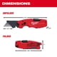 thumbnail image 4 of Cuchillo Milwaukee Fastback Utility 6 en 1 con portabrocas, 4 of 4