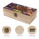 thumbnail image 3 of Calabozos y Dragones Caja Organizadora de Madera Rústica - Caja Decorativa Multifuncional para Escritorio, Hogar, Oficina, Joyas y Manualidades, 3 of 6