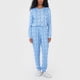 thumbnail image 4 of Pijama Mujer Full Print Polypeach Celeste Corona, 4 of 5
