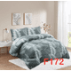 thumbnail image 1 of Cobertor Plush Con Chiporro Plaza Y Media Color Gris Con Diseño, 1 of 2