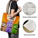 thumbnail image 3 of Babyfirst Color Crew Bolso de tela con estampado de lienzo para mujer, bolsa de compras reutilizable y estética, con cremallera interior, regalo para mujer, 35 × 40 cm., 3 of 6