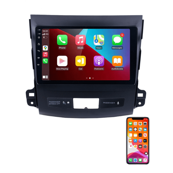 Radio Mitsubishi Outlander Android Auto Carplay 2006-2011