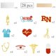 thumbnail image 4 of Centro de mesa de fiesta C L Cooper Life Nurse Theme (28 unidades), 4 of 8