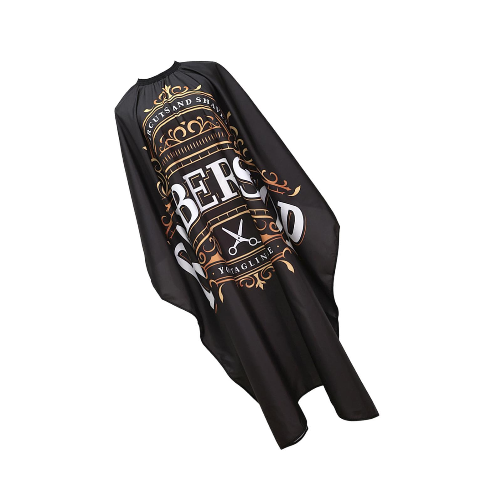 Magideal - Capa De Peluquería, Capa De Peluquería De Salón, Escote Ajustable, Capa De Peluquería Profesional, Capa De Corte De Cabello Para Teñir El Cabello Y