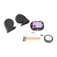 Ioensy - Juego De Controlador De Bocina De Aire Para Coche, Portátil, Para Barco, Motocicleta Marina, 12 Tonos