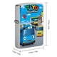 thumbnail image 2 of Tayo el pequeño autobús-theme Copper Metal Lighter Shell, Premium Replacement Refillable Lighter Case with Durable Metal Construction, Compatible with Zippo and Most Standard Lighter Models, 2 of 6