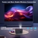 thumbnail image 2 of [Electric Focus] Proyector Wifi 5G con Bluetooth nativo Proyector 1080P, Proyector Full HD 13000L compatible con 4K, Tecnología LCD Cine en casa, 2 of 6
