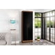thumbnail image 3 of Alacena Armario Multiuso 2 Puertas con Llave Canela Negro 187x60.9x37.3 cm MDP Be Design, 3 of 5
