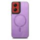 thumbnail image 3 of Magnetic Slim Case for Motorola Moto G Stylus 5G 2024 with Camera Guard & Anti-Scratch Back Purple, 3 of 5